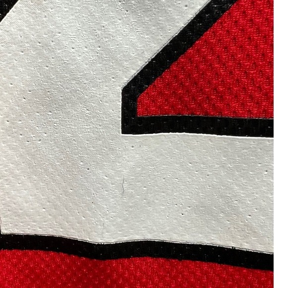 Nike Basketball Jersey LG Red Eclipse #23 Sleeveless V-Neck Sporty Pullover - Picture 9 of 9